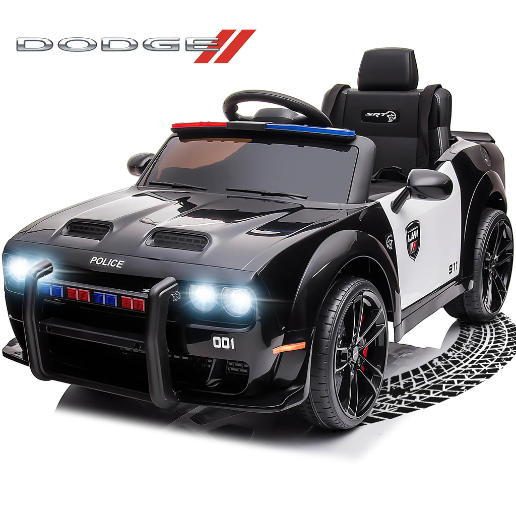 12 V Powered Ride On Car with Remote Control, Black J748263
