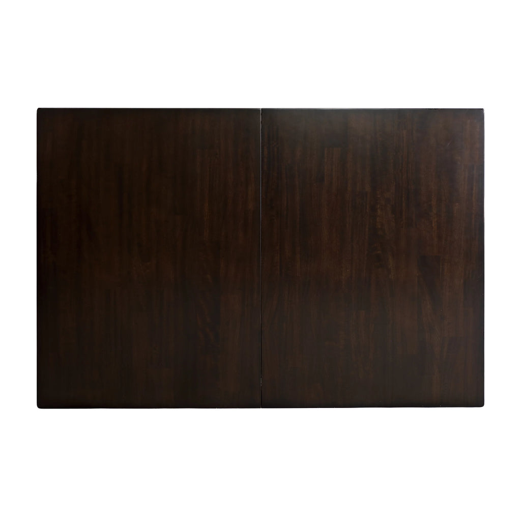 5pc Dining Room Table and 4 Side Chairs Merlot Finish K6478