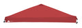 10' x 10' Top Replacement Cover for Outdoor Canopy, Red J48035