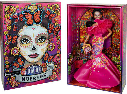 Día De Muertos Barbie Doll Paper Doll Z410221