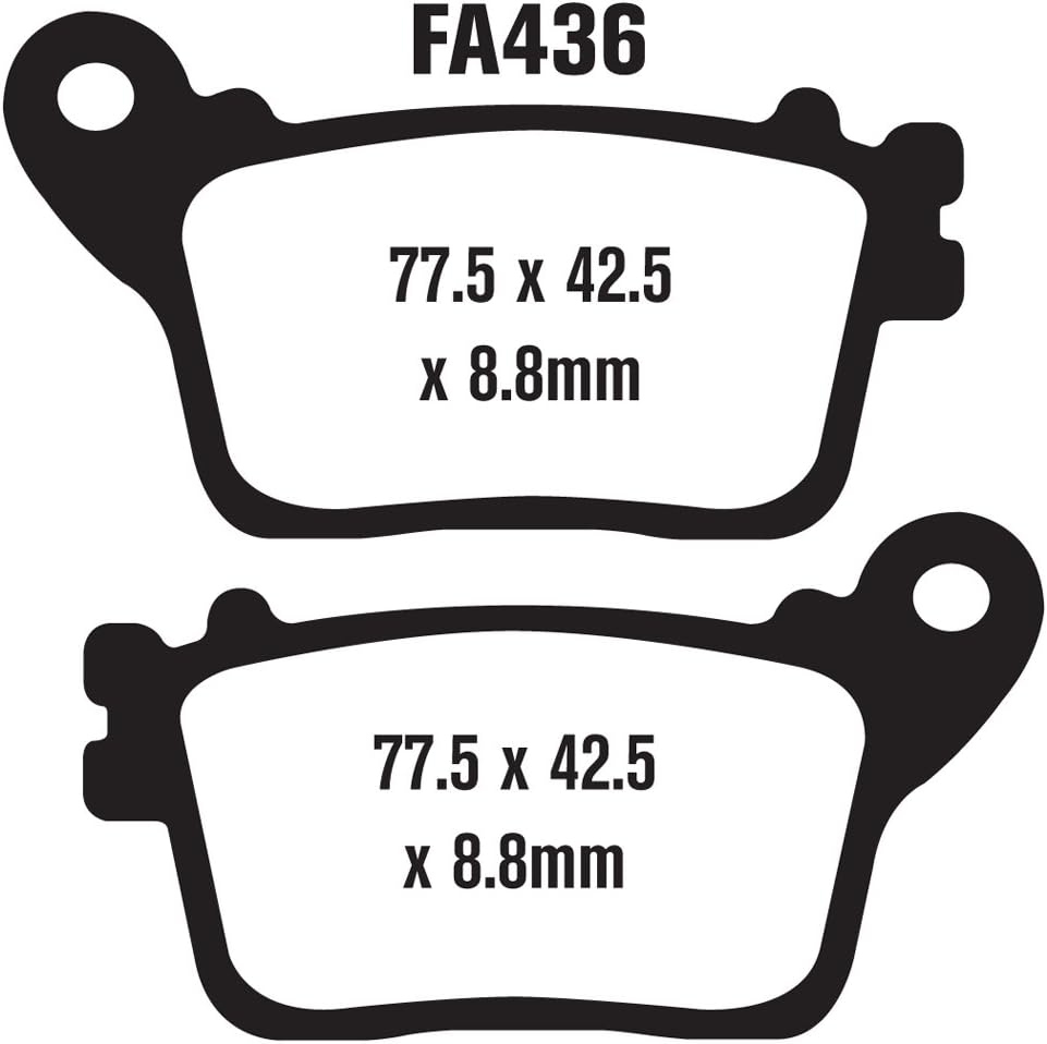 Complete Double-H Sintered Brake Pad Change Kit F312380