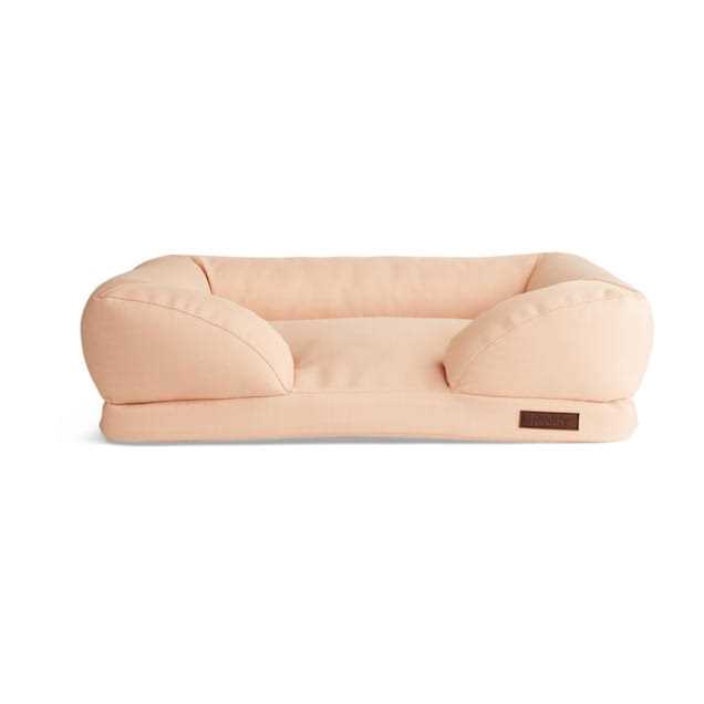 Recycled Fabric Pink Dog Bed K6413