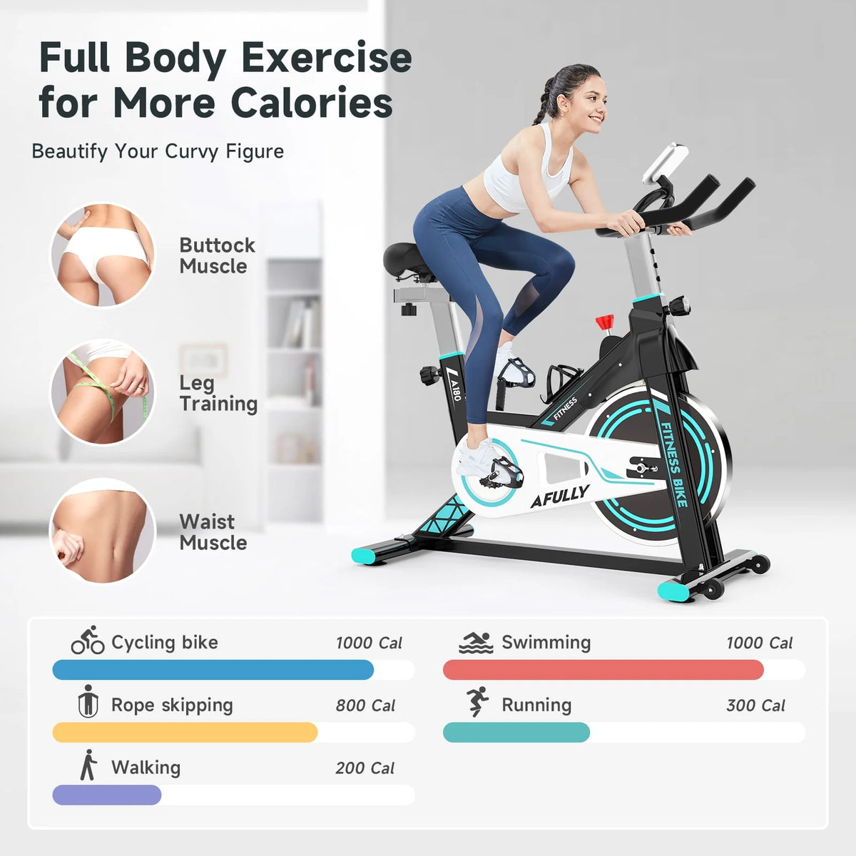 Indoor Cycling Exercise Bike 35 Lbs Flywheel X402405