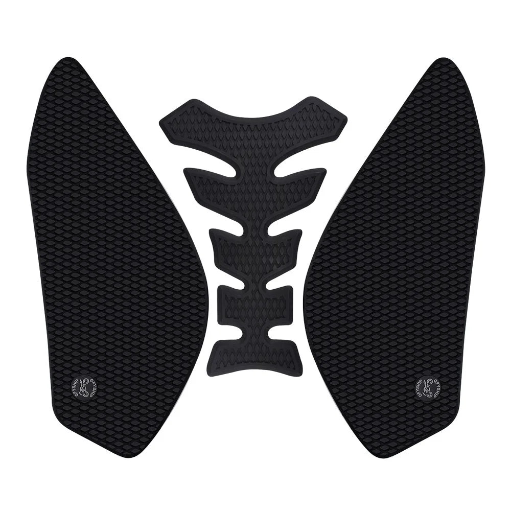 Black Motorcycle Gas Tank Pad Stickers A40901