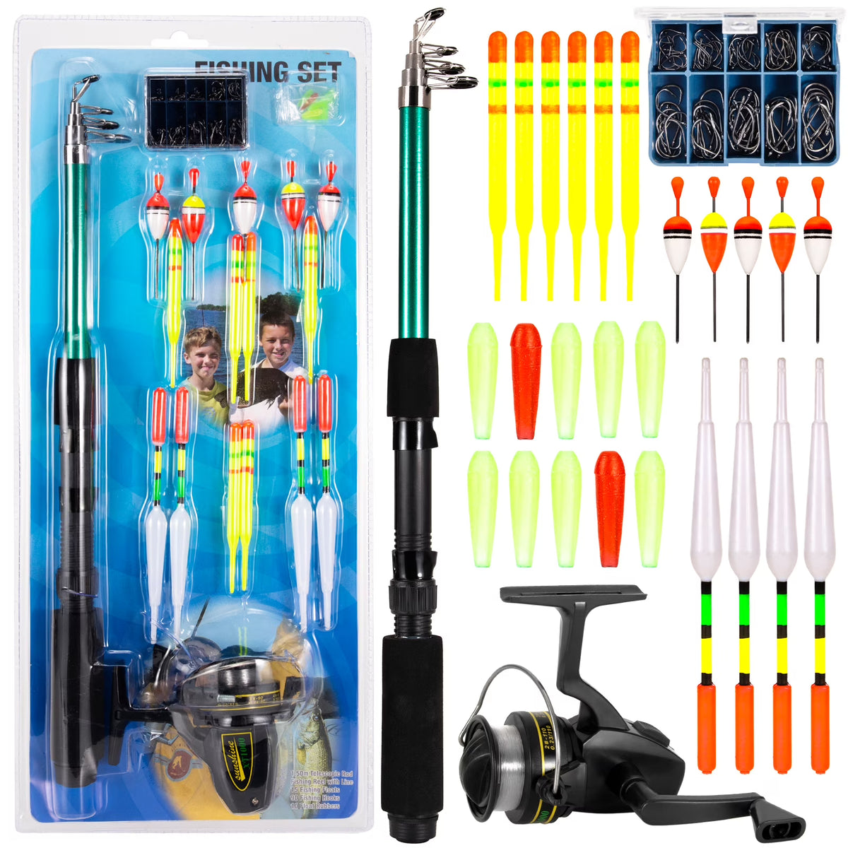 Telescopic Pole Rod With Reel Set M853