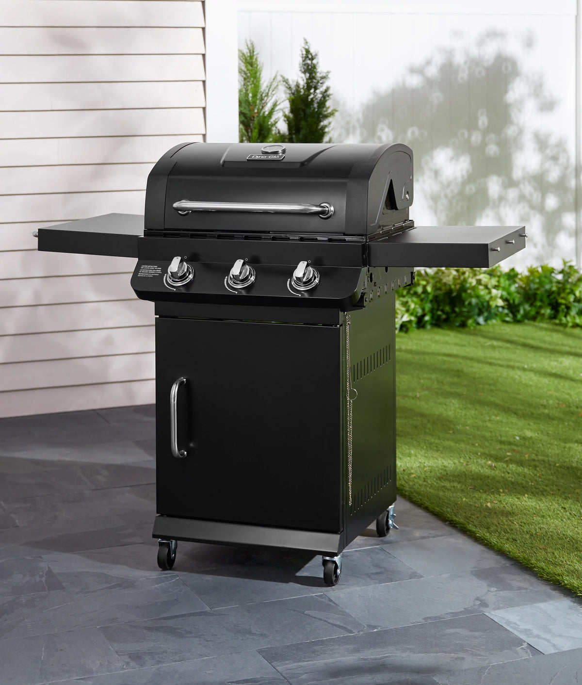 3 Burner Natural Gas Outdoor Grill Black X570039
