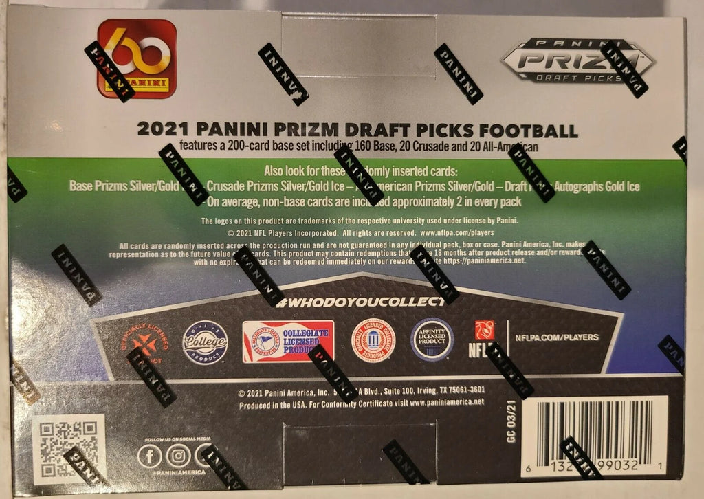 MEGA Box Football Trading Card Box X18656