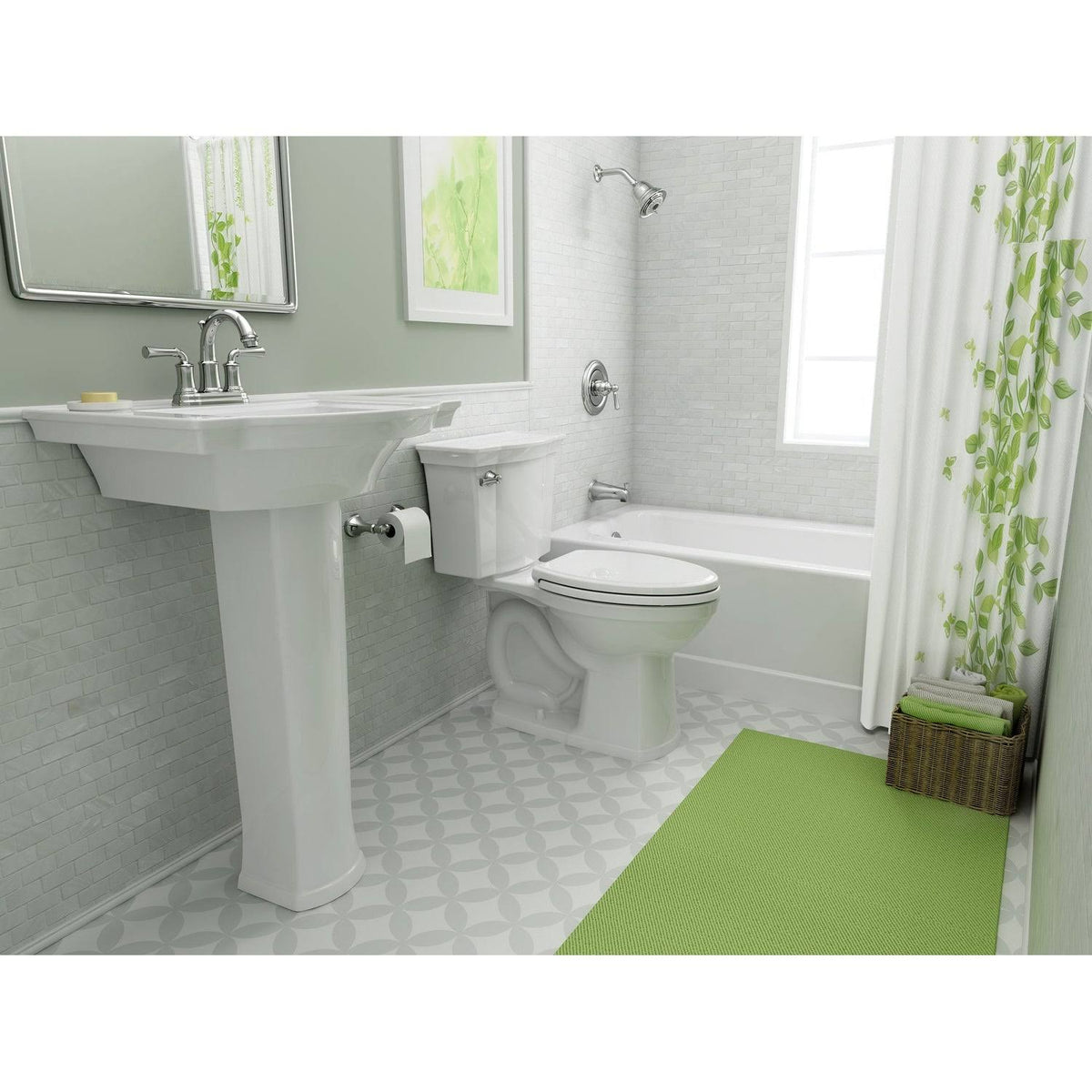 White Estate Pedestal Leg Q920262