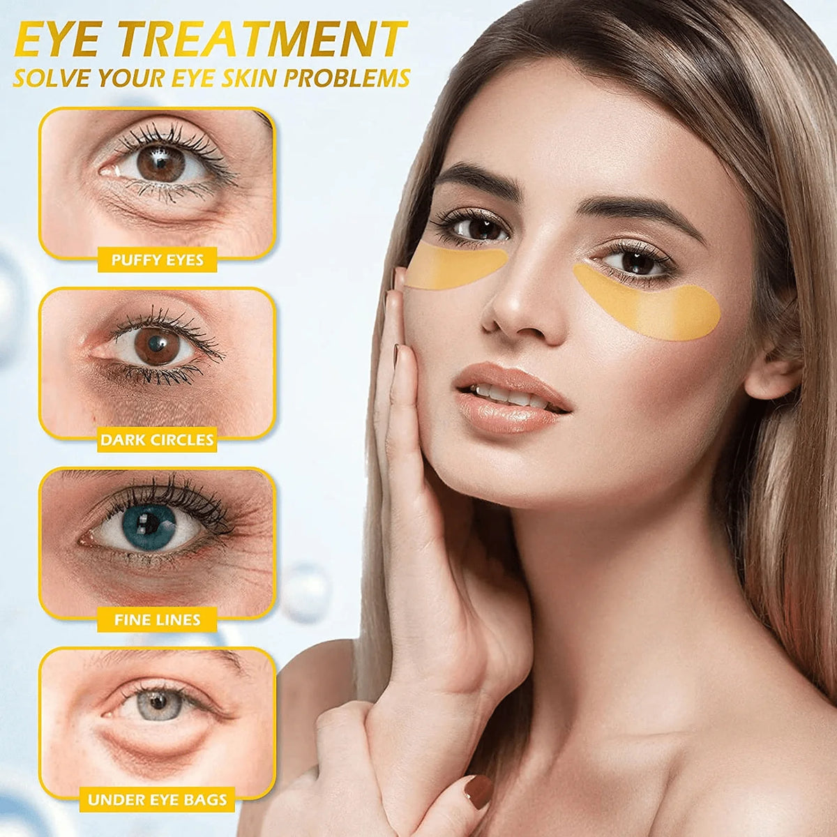 Green Seaweed Under Eye Patches 30 Pairs J112