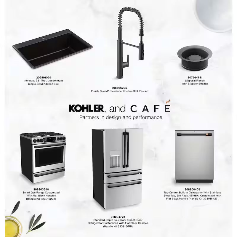 Matte Black Double Drawer Dishwasher P66230