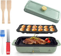 Nonstick Electric Griddle with 2 Interchangeable Pan L8718