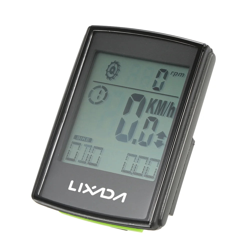 Wireless LCD Cycling Computer with Speed & Cadence Tracker X8087