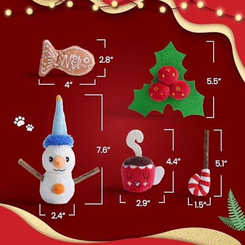 5 PCS Catnip Cat Chew Toys with Silvervine Sticks F726