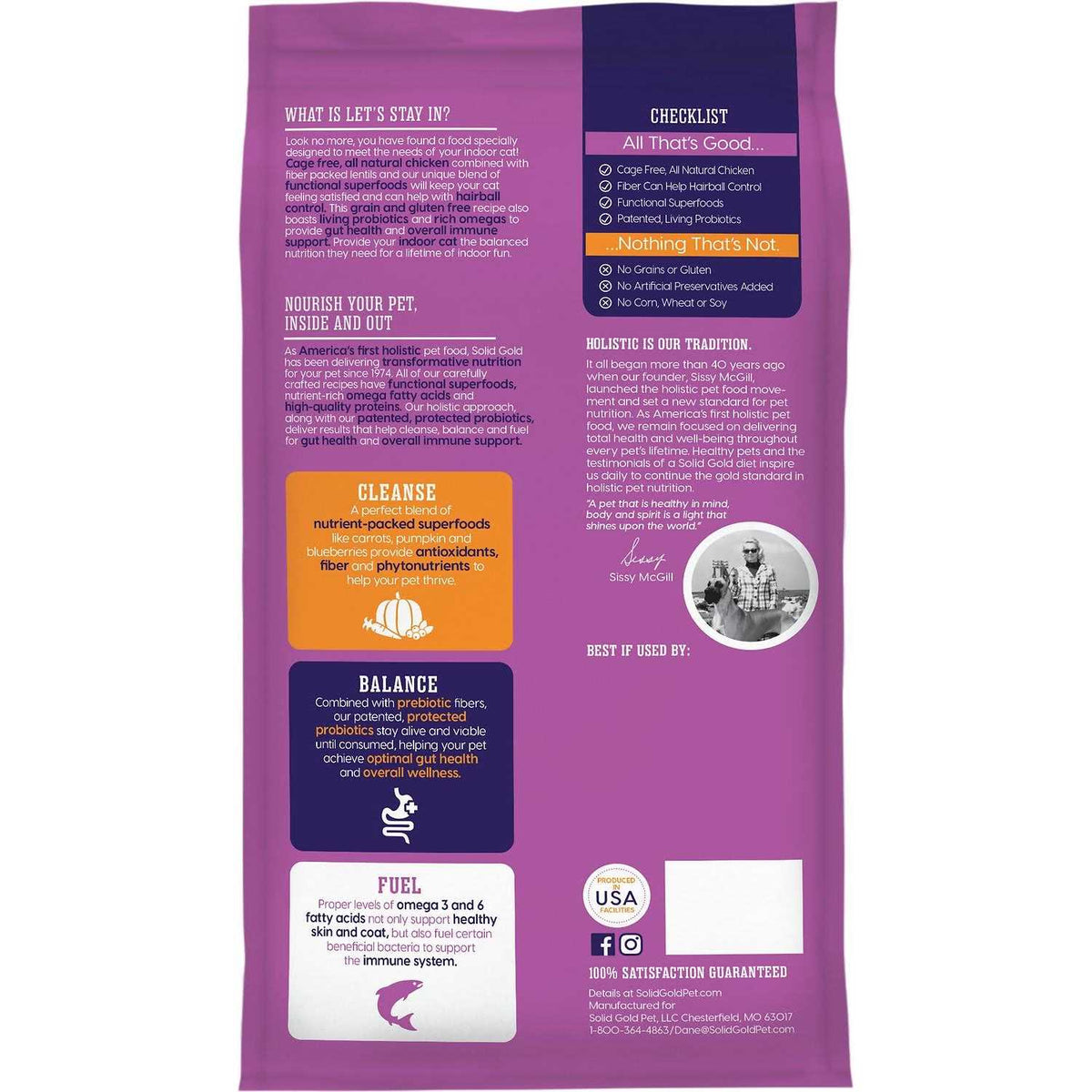 Grain-Free Dry Cat Food B898124
