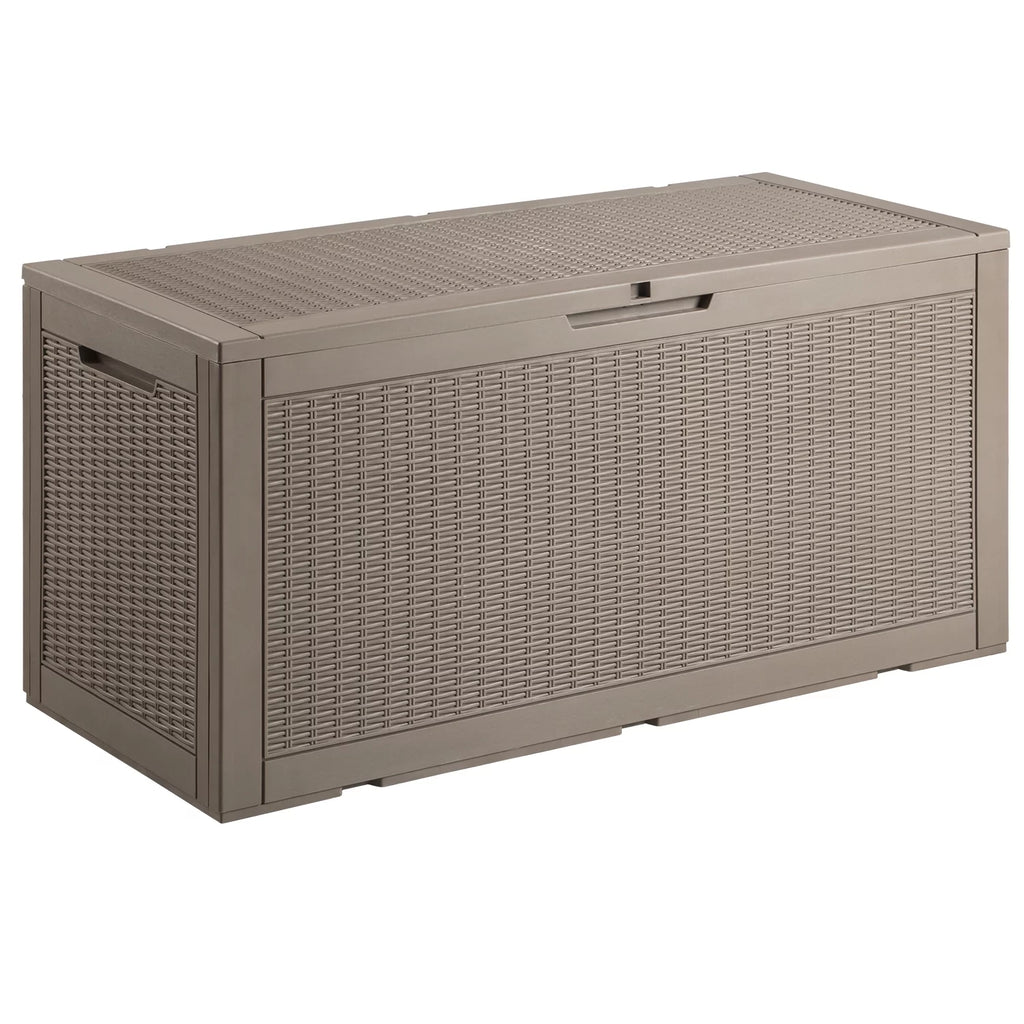 100 Gallon Black Plastic Resin Storage Box L23468
