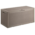 100 Gallon Black Plastic Resin Storage Box L23468