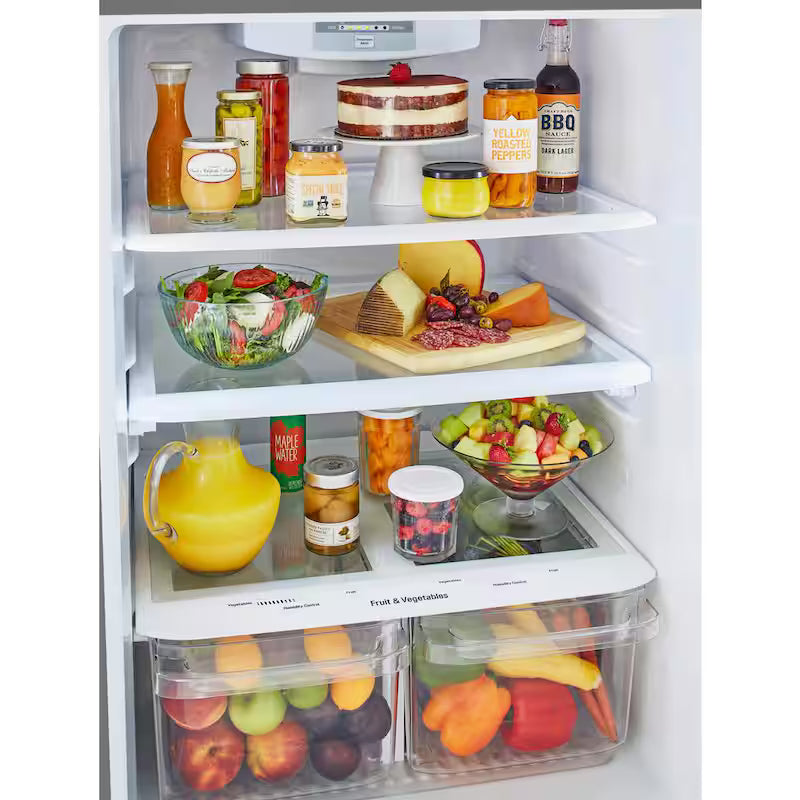 20 cu. ft. Top Freezer Refrigerator with Reversible Door in Stainless Steel K71238