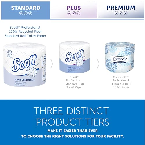 100% Recycled Fiber 2-Ply White Toilet Paper T24031