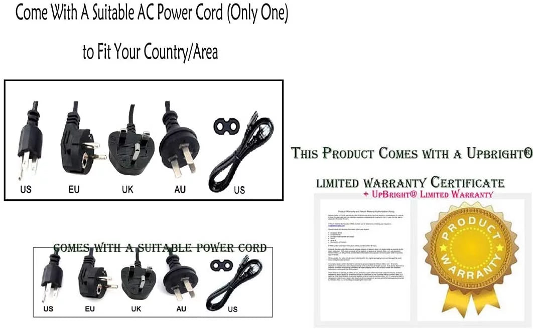 12V 5A 60W AC DC Adapter Power Supply L534009