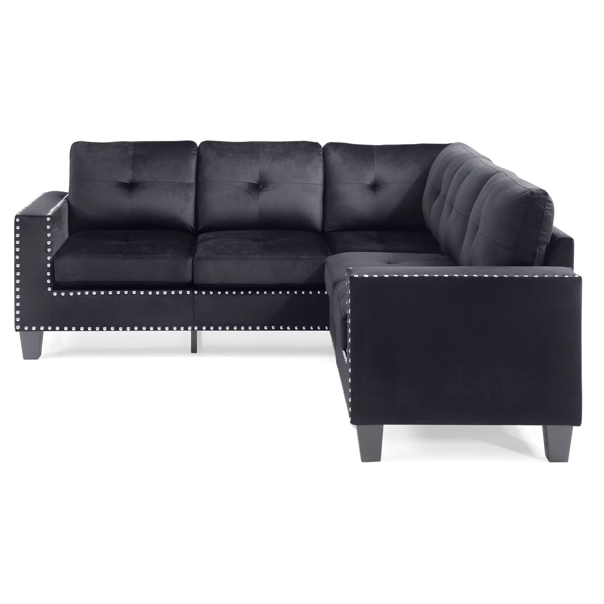 Black Sectional D171