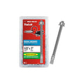Wedge Anchors 1/2 inch by 7 inch Hex Head Hot Dipped Galvanized 10 Pack O584