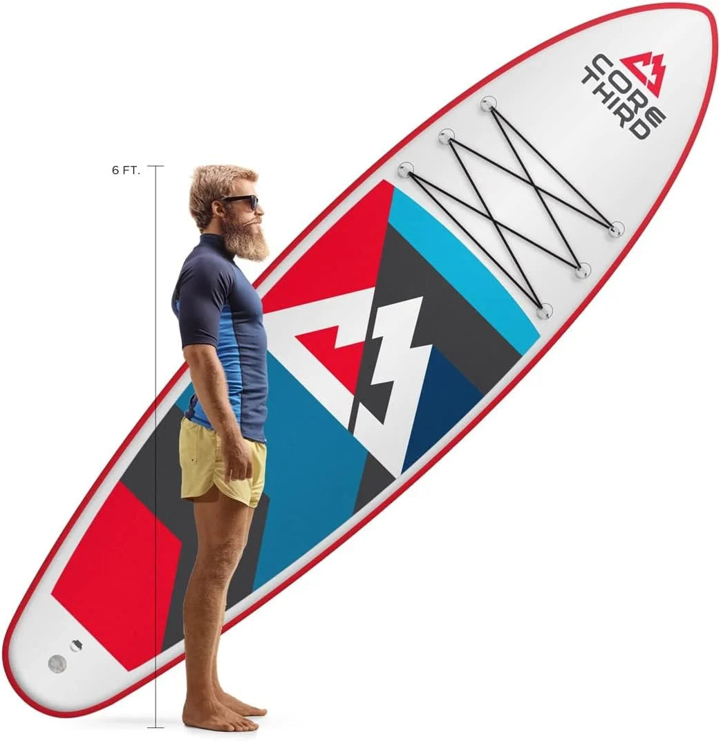 10'6" Inflatable Paddle Board with Complete SUP Kit W952954