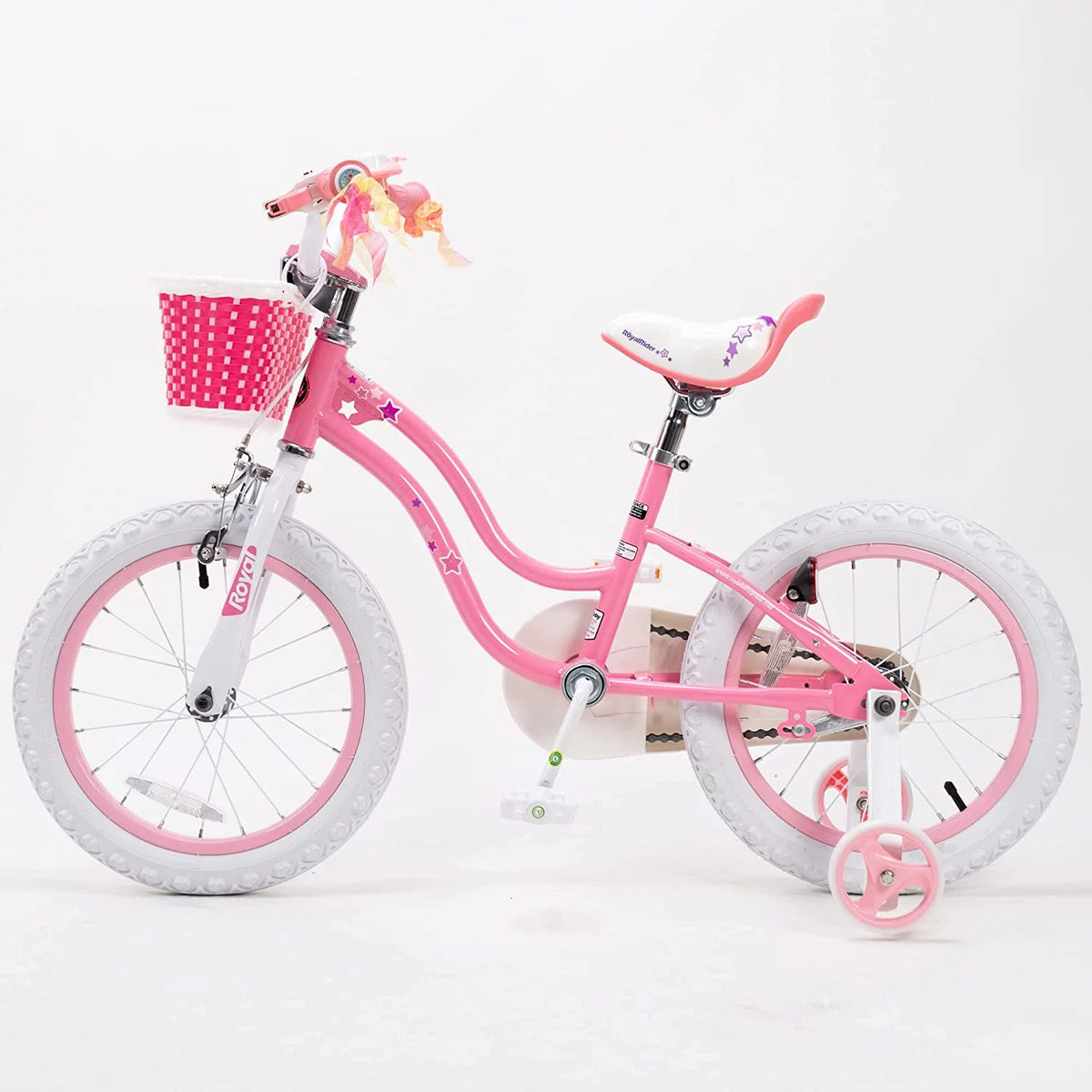14 In Blue Kids Bike with Training Wheels E838
