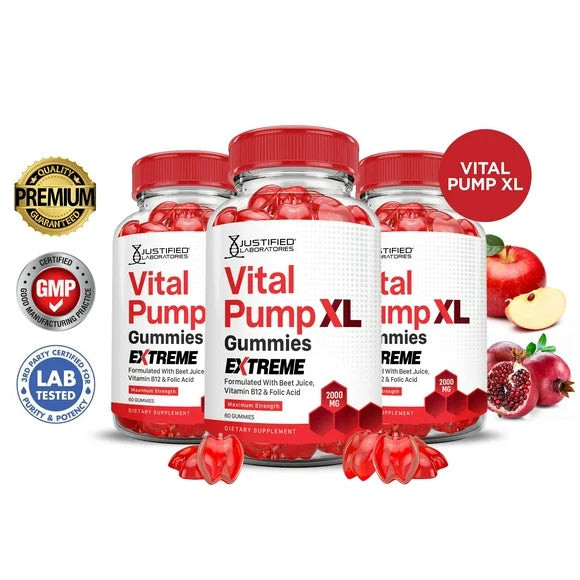 2000MG Beet Juice Pomegranate B12 Vegan Gummies A639