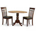 3PC Round Kitchen Table with 2 Chairs D221129
