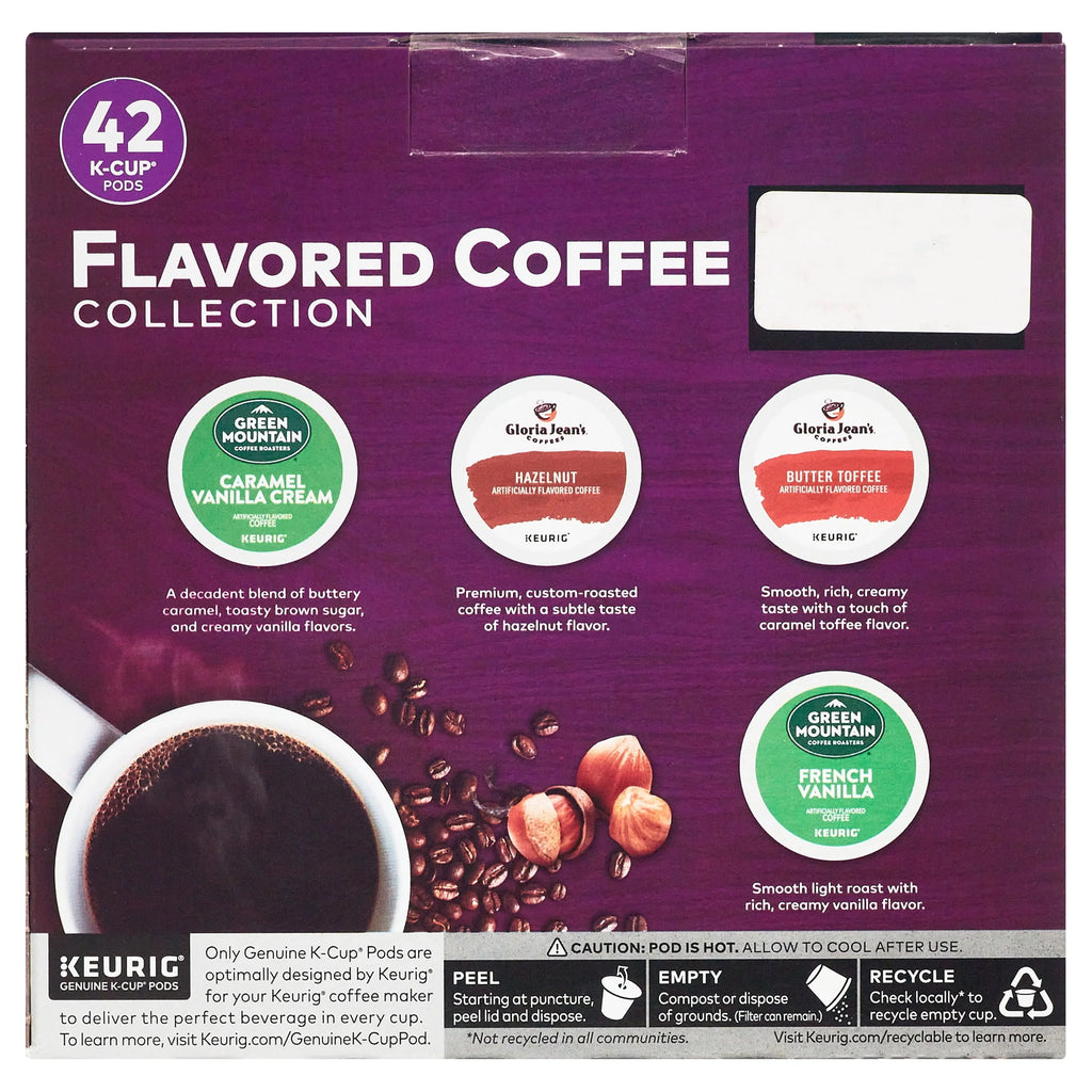 Flavored Variety Coffee K-Cup Pods 42 Count F77127