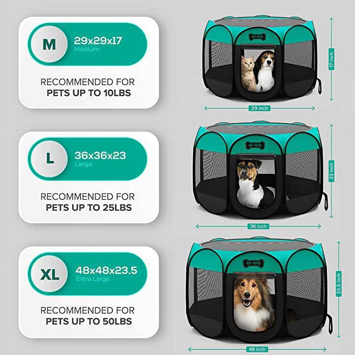 Foldable Pet Playpen P690616