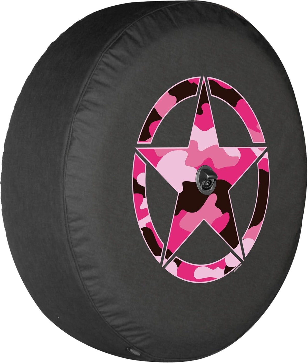 Camo Star Pink Print 32 Soft JL Tire Cover for Jeep Wrangler JL with Back-up Camera O230