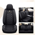 5 Seats Full Set Car Seat Covers (L-Red) W4034