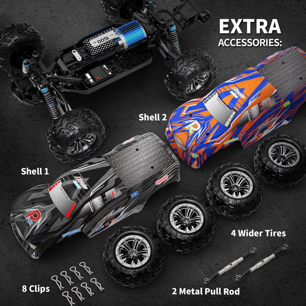 1:10 Scale High Speed RC Monster Truck D7396
