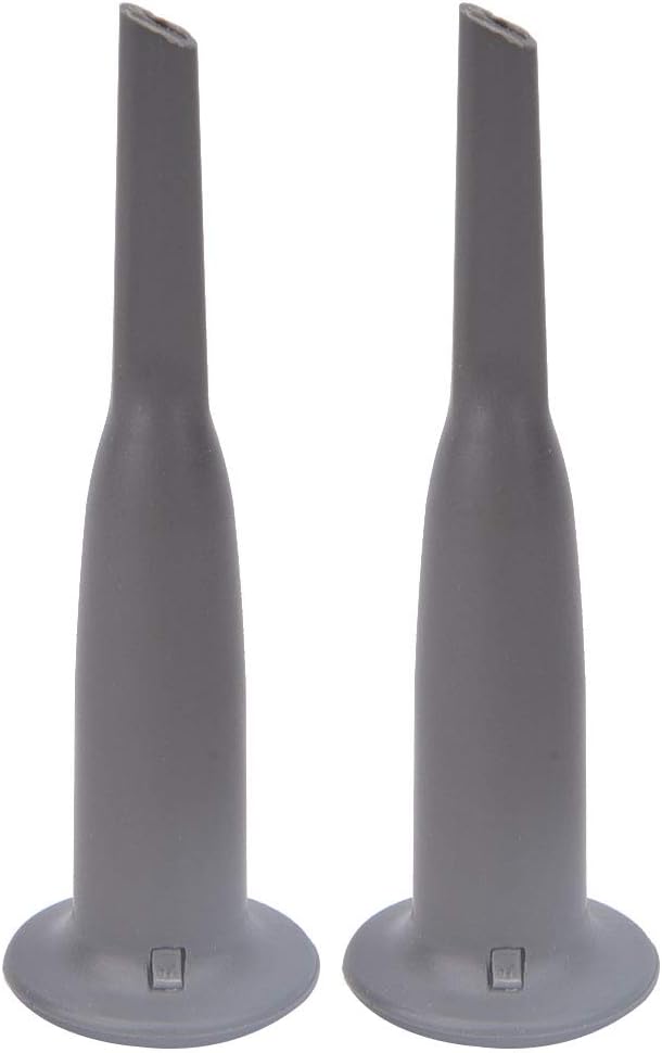 2Pcs Universal Protective Oscilloscope Probe Cap with Hook, Gray I67755