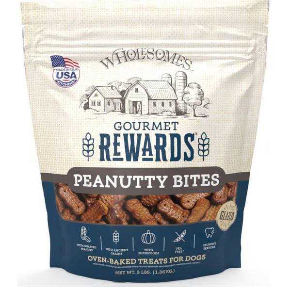 Peanutty Bites Dog Treats F778231