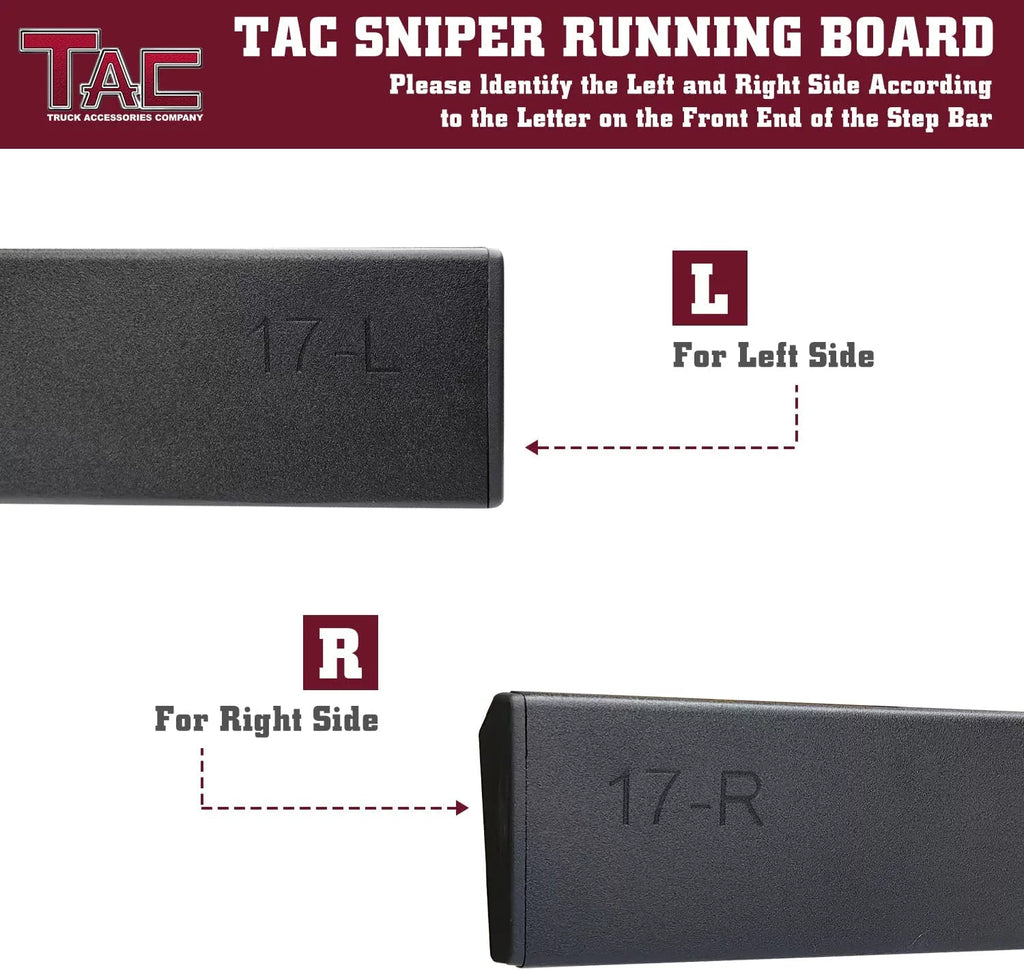 Running Boards Side Steps Nerf Bars 2pcs S389