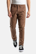 Brown Flex Tapered Chino O658