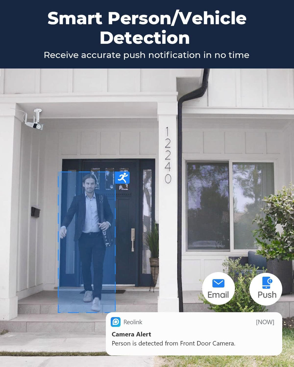 2K 4MP Outdoor WiFi Camera with Color Night Vision K8125