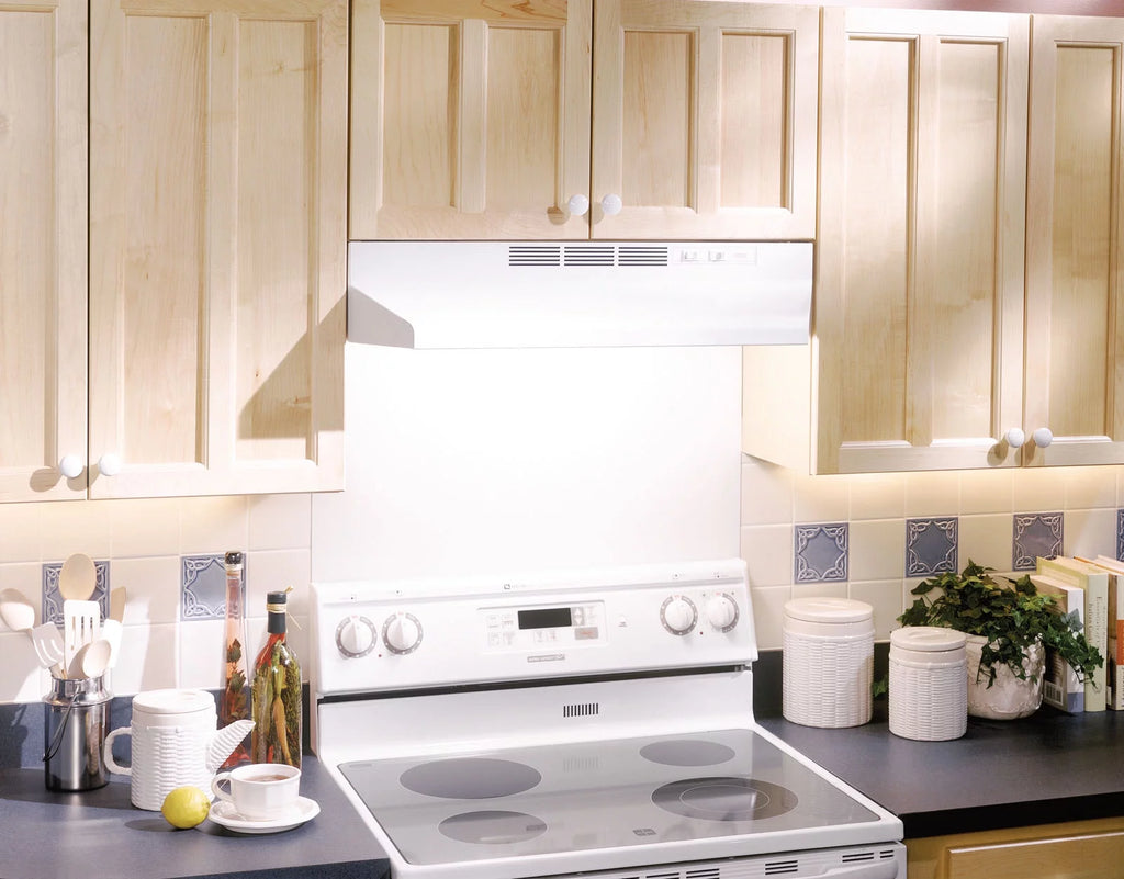 24-Inch Ductless Under-Cabinet Range Hood, White E7509
