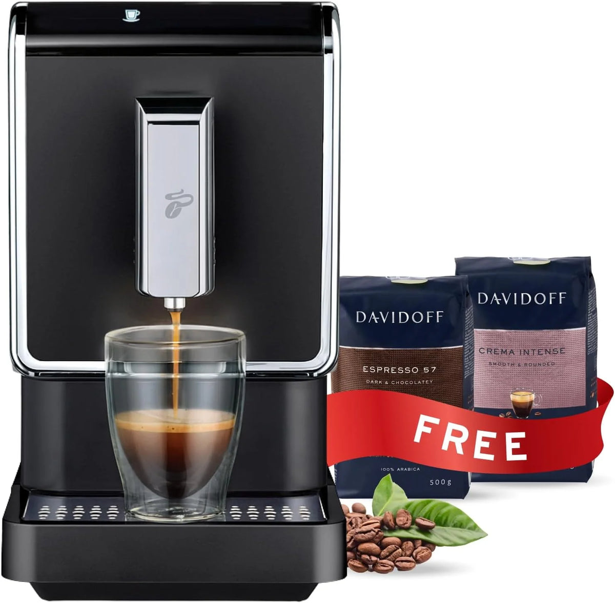 Single Serve Coffee Maker with Built-in Grinder A6077