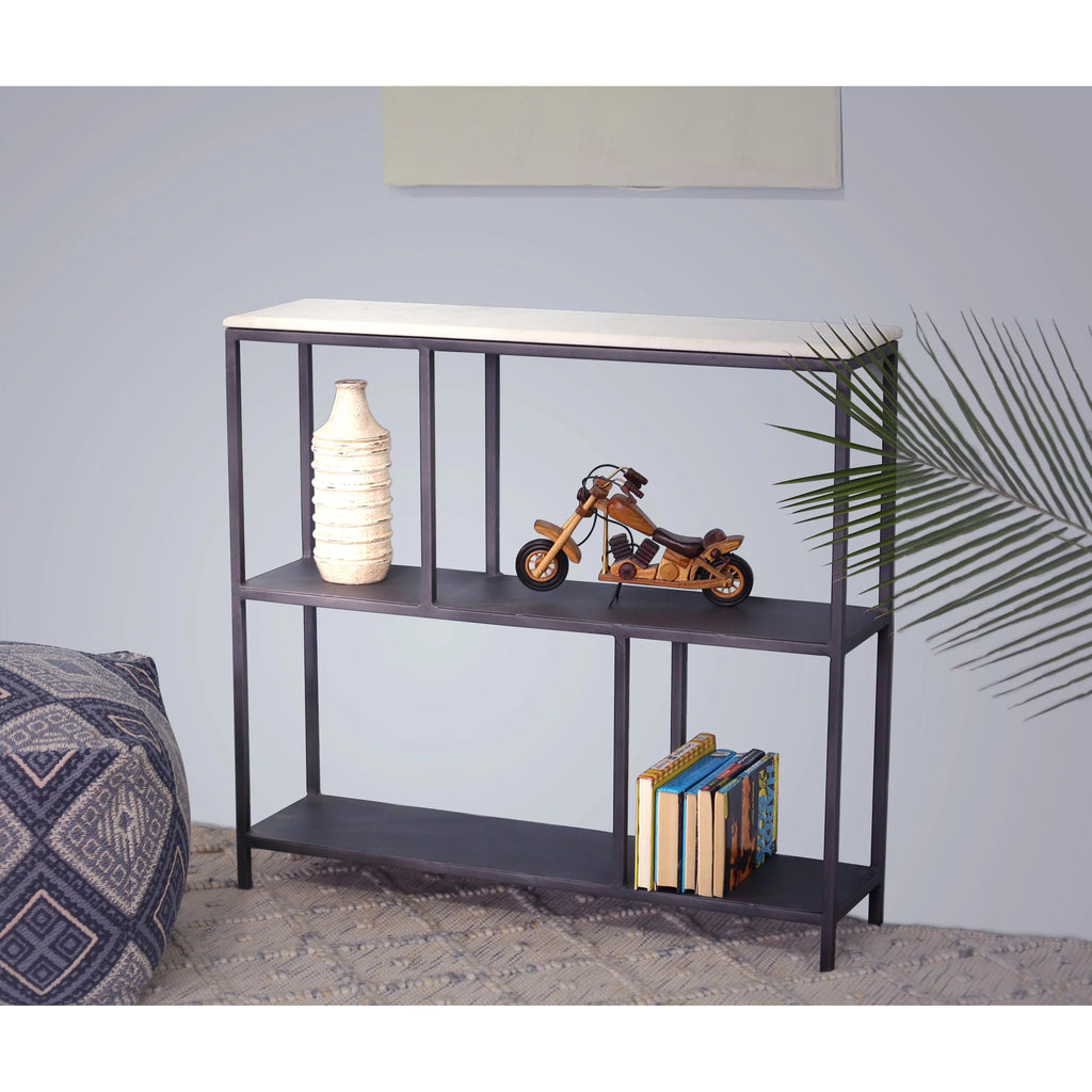 32'' Console Table With Marble Top W43418