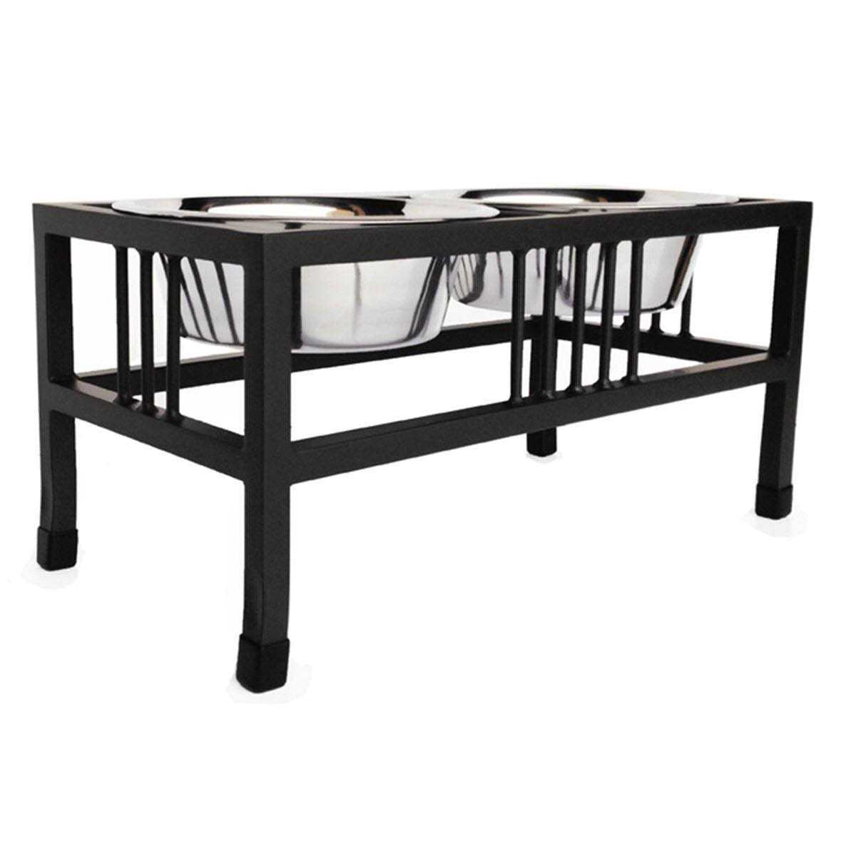Double Raised Dog Bowl E91073
