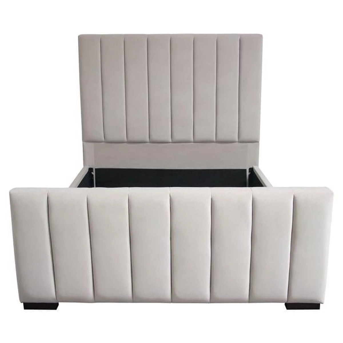 Vertical Channel Tufted Eastern King Bed C72904
