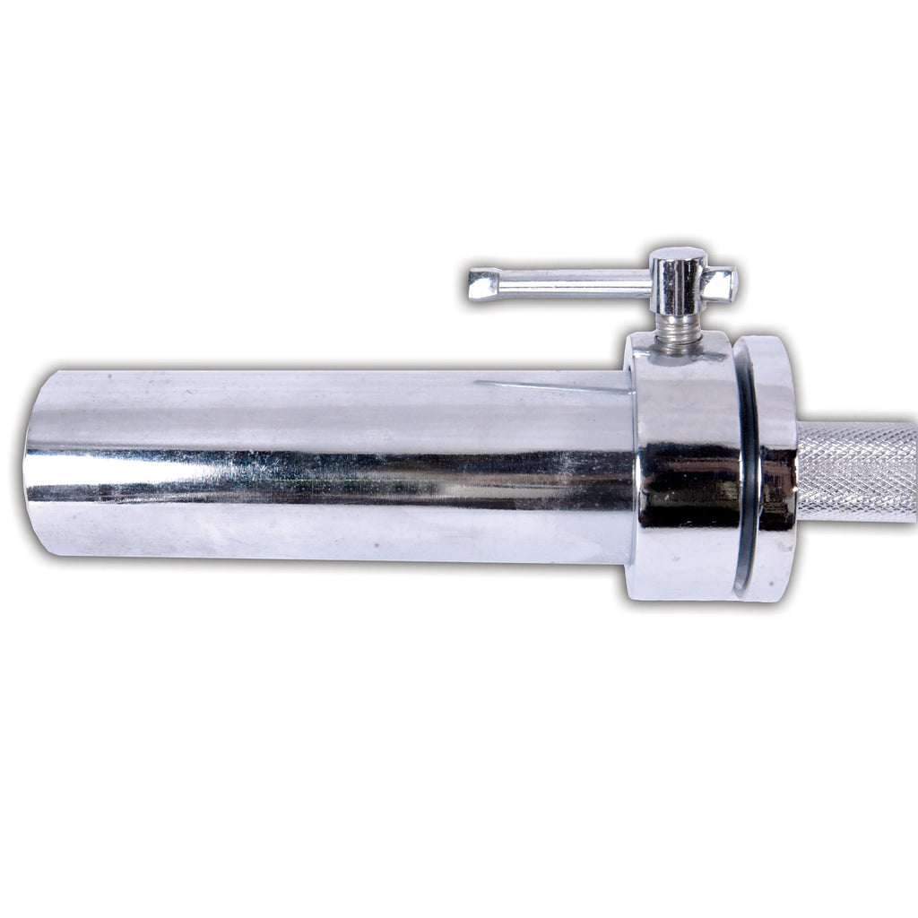 Chrome Olympic Dumbbell Handle with Collars T3951