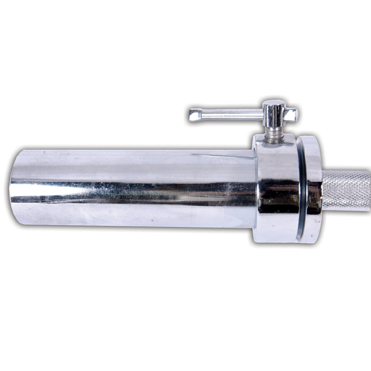 Chrome Olympic Dumbbell Handle with Collars T3951