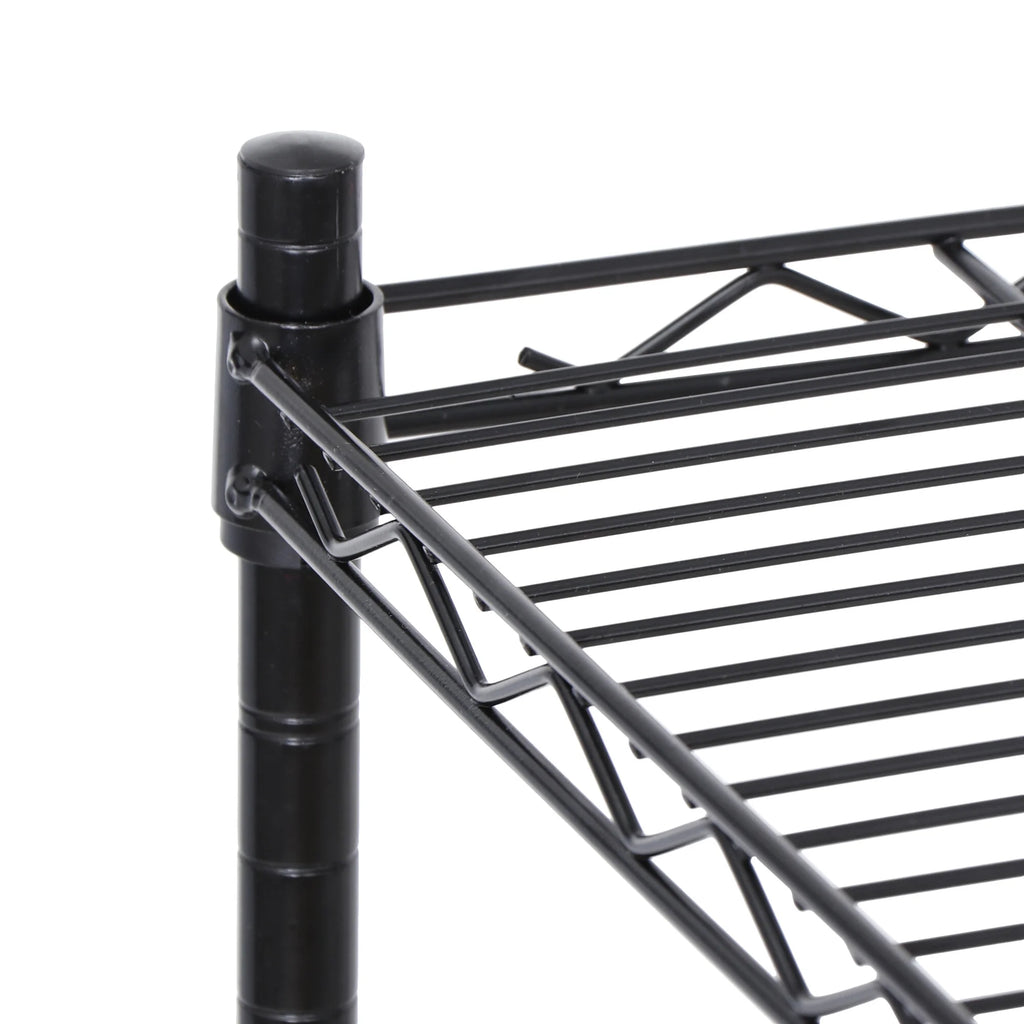 Rolling Kitchen Cart Black I555
