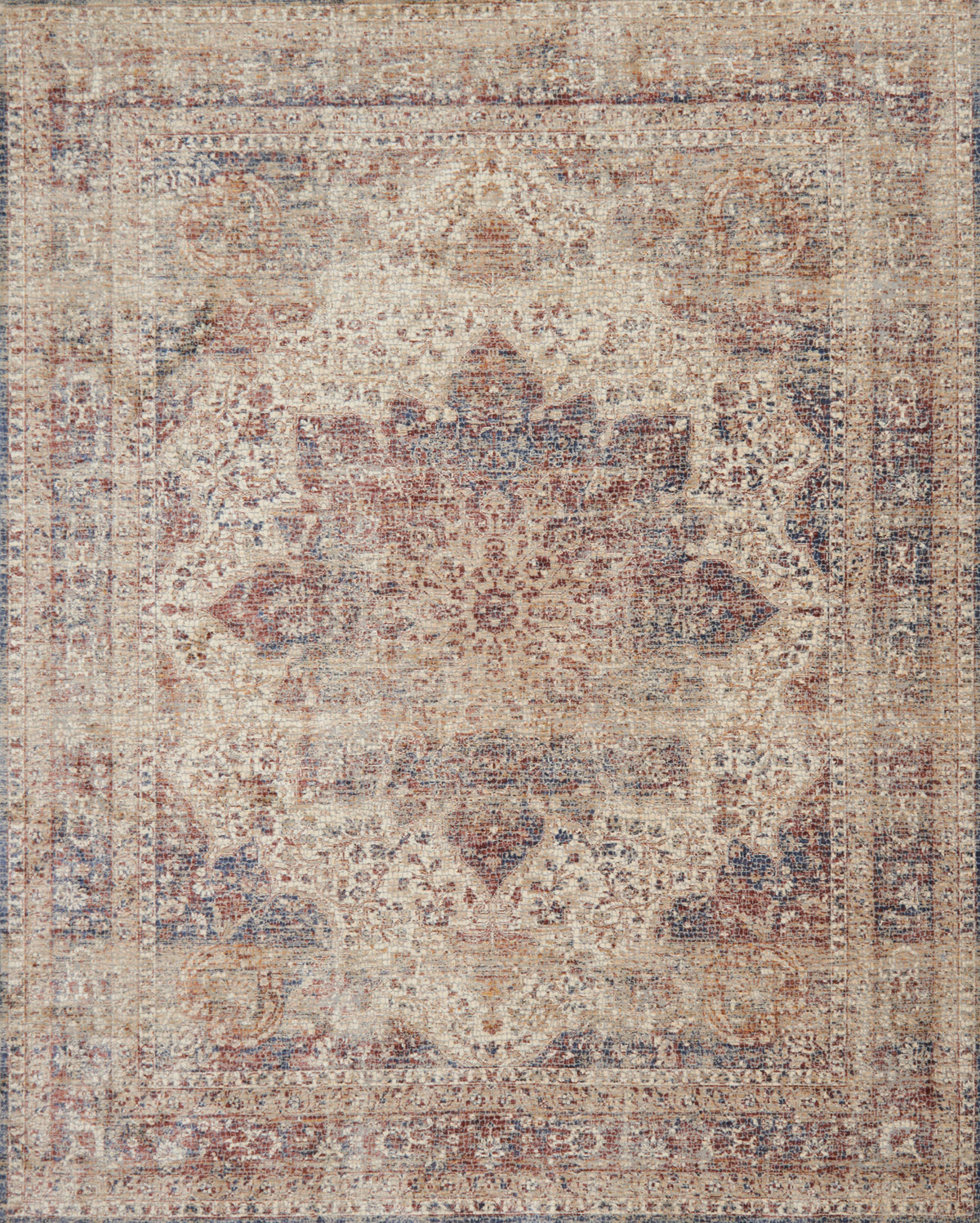 Ivory Red Rug 12'0 x 15'0 P9886