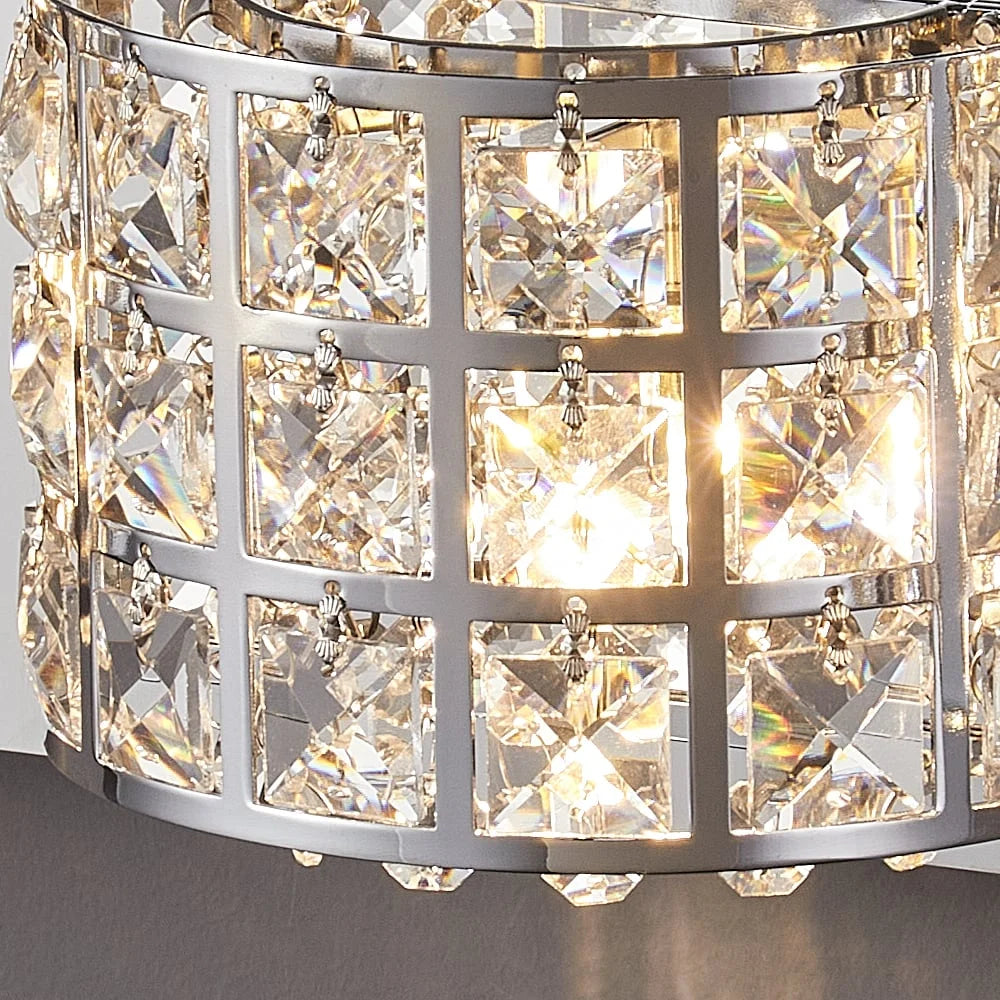 Chrome 3-Light Bath Vanity Wall Light H411