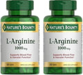 L-Arginine 1000mg Gluten Free 50 Tablets Pack of 2 V920316